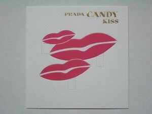 PRADA プラダ CANDY KISS キャンディ キス◆香水 カード 2枚◆本の しおり◆送料84円