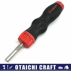 【中古】Snap-on(スナップオン) マルチアングルラチェットドライバー SGDMRCE44｜ビット2個付き【/D20179900038706D/】