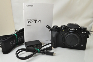 ★★極上品 FUJIFILM 富士フイルム X-T4 ボディ ブラック♪♪#5884