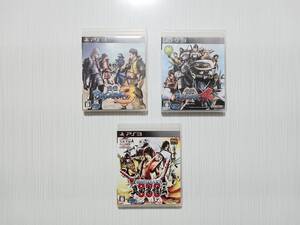 ps3　3本セット　　戦国バサラ　3　　4　　真田幸村伝