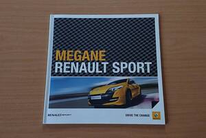 ★ルノー・メガーヌ ルノー スポール MEGANE RENAULT SPORT 2013年1月 カタログ ★即決価格★