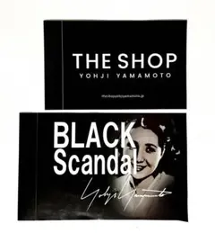 非売品BLACKScandal内田すずめYohjiYamamotoロゴステッカー