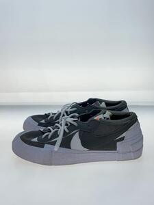 NIKE◆BLAZER LOW X SACAI_ブレーザー ロー X SACAI/28.5cm/GRY/スウェード