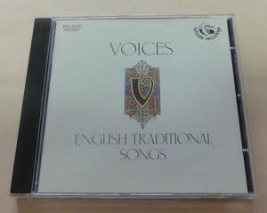 Voices : English Traditional Songs 英国の伝統歌集 CD 白石和良　英国フォーク トラディショナル TRAD FOLK 