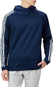 アディダス adidas GOLF プルオーバーパーカ 紺 COLD. RDY 保温 長袖プルオーバーフーディー メンズ アディダス ゴルフ HS4813 サイズL