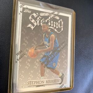 Stephon Marbury シルバーカード　レア　美品　1997