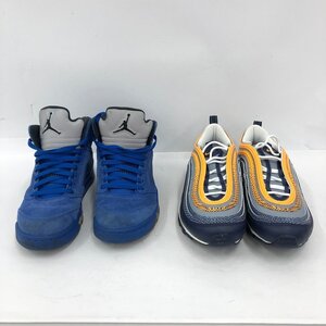 Nike ナイキ スニーカー 2点 おまとめ エアジョーダン AQ4126-401/エアマックス 136027-401【CLAQ5048】