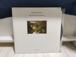 【ハイブリッド洗浄】ニューエイジ◆国内盤 WHP-28026 BALLADS ＆ BLUES 1972/GEORGE WINSTON【3点以上で送料無料】 N2S 56LP12NT