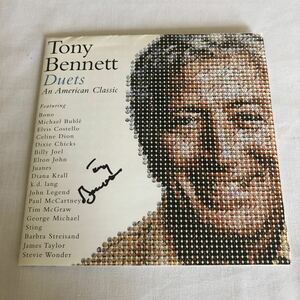 【サイン入り】※説明必読　tony bennett/duets トニー・ベネット