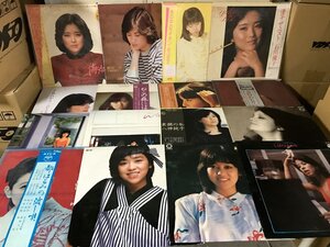 LP 谷山浩子 石川優子 石川セリ 和モノ シティポップ アイドル 邦楽 女性 レコード まとめ 帯付含 47点セット [3029ST]