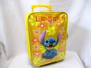 【P213】Lilo & Stitch/リロ＆スティッチ◇キャリーバッグ　YE　W29cm