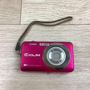 od4117 カシオ CASIO EXILIM ZOOM EX-Z80 ピンク デジカメ コンデジ 動作確認済 中古