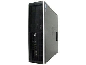 Windows7 Pro 64BIT HP Compaq 6200 Pro SFF Core i3-2100 3.10GHz 4GB 160GB DVD Office付き 中古パソコン デスクトップ