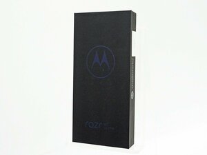 ◇未使用　未開封【MOTOROLA】motorola razr 40 ultra 256GB 国内版SIMフリー XT2321-1 スマートフォン インフィニットブラック