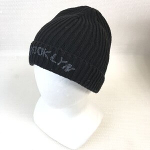 RAGEBLUE★ニット帽【57-59cm/黒/black】knit◆CB55