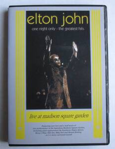 Elton John/ One Night Only- The Greatest Hits Live at Madison Square Garden 韓国製