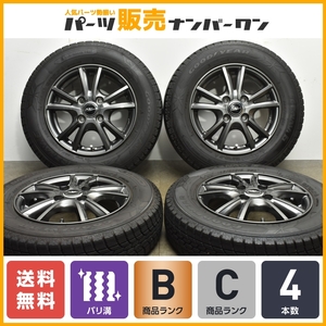 【軽自動車サイズ】ニルヴァーナ 13in 4.00B +42 PCD100 グッドイヤー アイスナビ6 145/80R13 N-BOX ワゴンR アルト タント ミラ ムーヴ