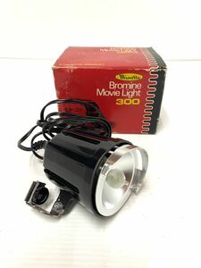 レトロライトMinette Bromine Movie Light 300 /100V-300W 動作品