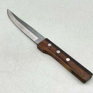 STAINLESS STEEL ペティナイフ 包丁 庖丁 刃渡り 約13cm 全長 約23cm 万能 ステンレス スチール 切れ味 良好 和包丁 両刃 刃物 調理器具 