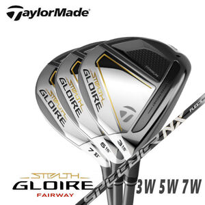 ★☆テーラーメイド　日本仕様　“ STEALTH GLOIRE ”　3W・5W・7W × SPEEDER NX for TM (SR)　新品☆★