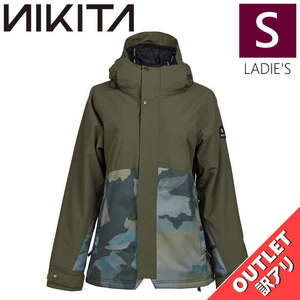 【OUTLET】 NIKITA SITKA JKT FATIGUE Sサイズ レディース スノーボード ジャケット