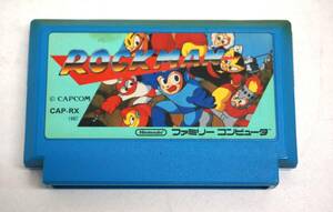 CAPCOM/カプコン ROCKMAN/ロックマン CAP-RX カセット ファミリーコンピュータ/ファミコン/FC 動作未確認/現状品/ソフトのみ 『ZS64』