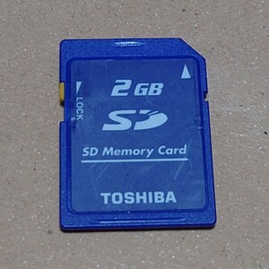 TOSHIBA SDカード 2GB 01