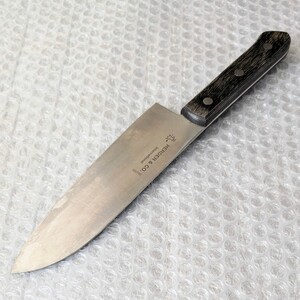 牛刀 HERDER＆CO. International ROSTFREI 洋包丁 牛刀 刃渡り約17cm 全長約28cm 動作未チェック 現状品