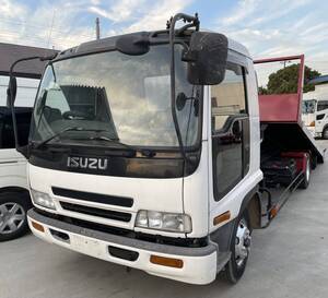 200万売切 フォワード 6速MT 予備検付 5.5m荷台 積3t スライドローダー 回送 積載車 ファイター レンジャー デュトロ キャンター