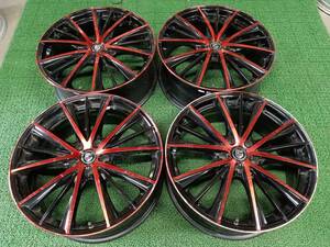 ★希少品★ PM PERFORMANCE WHEELS 19×7.5J +47 5H-114.3 4本セット エリシオン・アルファード等