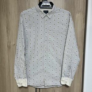 214 paul smith ポールスミス 長袖花柄シャツ