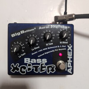 動作確認済 APHEX Bass Xciter ベース 用 エンハンサー エキサイター 検 BBE sonic stomp punch factory stinger イコライザー enhancer DI