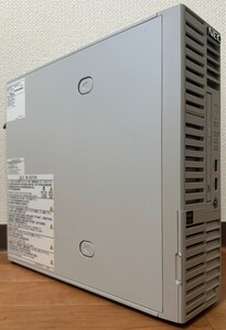 激安1,000円スタート]NECタワーサーバーExpress5800 T110j-s/Xeon E-2124(CoffeeLake)/DDR4 8GB /SASHDD 300GBx2/RAID 12G/s/水冷式 現状品