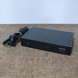 【中古】IO DATA ETG-ESH08NA 8ポートギガビットスイッチングハブ/（ysnet0007