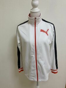 PUMA プーマ レディース　Oサイズ　ジャージ トップス ホワイト