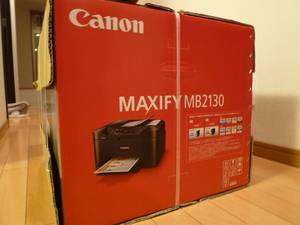 【新品・純正セットアップインク付属・メーカー保証付き】●Canon(キヤノン) A4ビジネスインクジェット複合機(FAX機能付) MAXIFY MB2130●