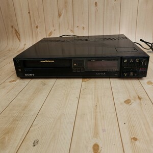 SONY ソニー Betamax VIDEO CASSETTE RECOREER SL-F105 通電確認OK!