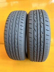 森商会No.29佐賀発185/60R16 86H 2本set 2022 6mm 倉庫保管 BRIDGESTONE中古タイヤ BS ブリヂストン