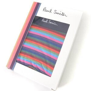 新品 ポールスミス アーティストストライプ ボクサーパンツ LL ピンク 箱付き 【K21704】 Paul Smith メンズ パンツ ブリーフ ショート