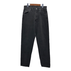 90年代 USA製 Wrangler ラングラー デニムパンツ ブラック (メンズ W32 L34) 中古 古着 R3918