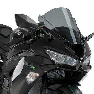 在庫あり Puig 3177F スクリーン Kawasaki ZX-6R 636 (09-23) ZX-10R (08-10)[ダークスモーク] プーチ レーシング タイプ