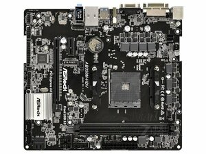 美品 ASROCK AB350M-HDV マザーボード AMD B350 Socket AM4 Micro ATX メモリ最大32G対応 保証あり　