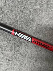 ★新品シャフトのみ　KBS HYBRID 【80S】　37.5インチ　※4番UT用