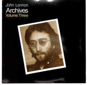 e8422/LP/John Lennon/Archives Volume Three