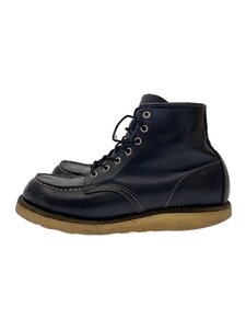 RED WING◆ブーツ/US8.5/BLK/レザー/8130