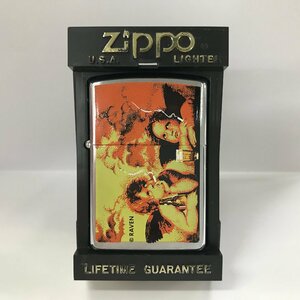 Zippo ジッポー RAVEN FALLEN ANGELS オイルライター 1998年製 喫煙具 雑貨/904