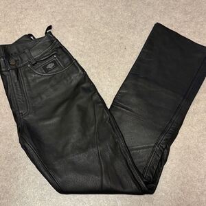 【未使用　美品】97048-03AW　ハーレーダビッドソン アパレル レザー パンツ 　Harley-Davidson