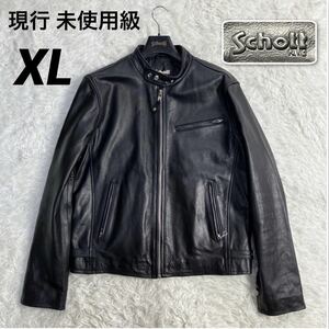 【未使用級】SCHOTT ショット 現行LC940Dクラシックレーサー レザー XL シングルライダースジャケット CLASSIC RACER キルティング 牛革