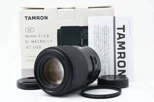 ★美品★ TAMRON タムロン SP AF 90mm F2.8 Di MACRO VC USD ニコン #8787