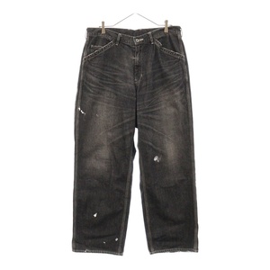 NEIGHBORHOOD ネイバーフッド WASHED UTILITY PANTS ウォッシュド ペイントデニムパンツ インディゴ 242SPNH-PTM04